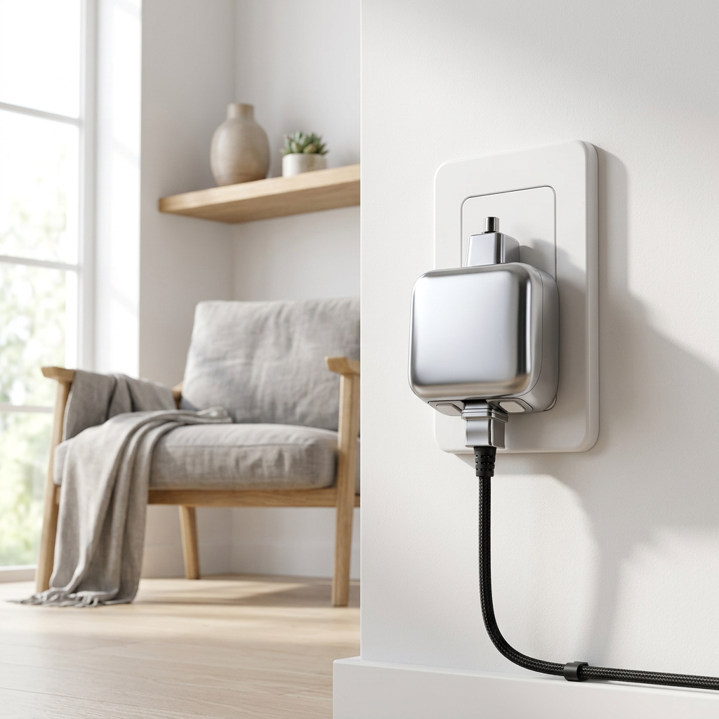 SafePlug installed in a modern home